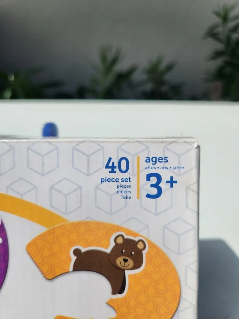 Learning Resources Number Toddler Toy Puzzle Cards 40-piece set for ages 3 and u